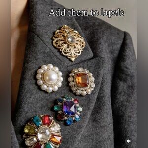 🍁 Gold Leaf Brooch 🍁